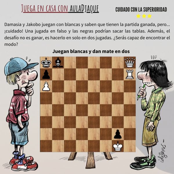 TERCER RETO AULA DE AJEDREZ