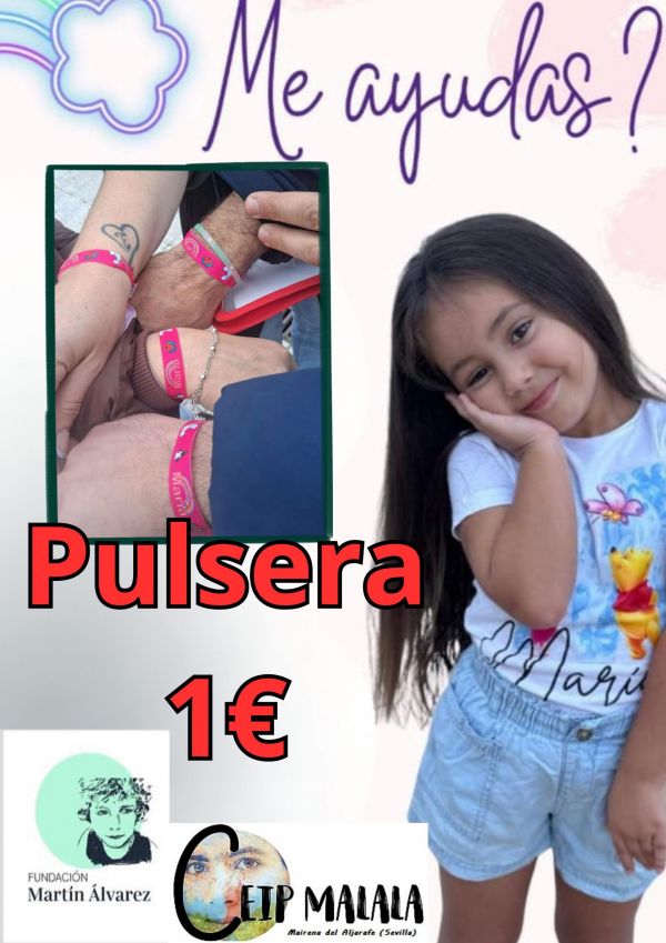 Pulseras solidarias por María