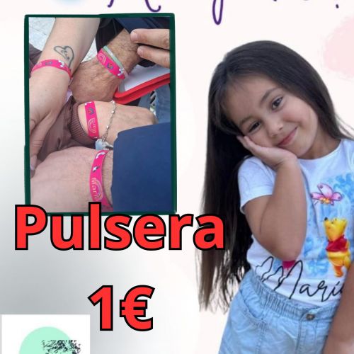 Pulseras solidarias por María