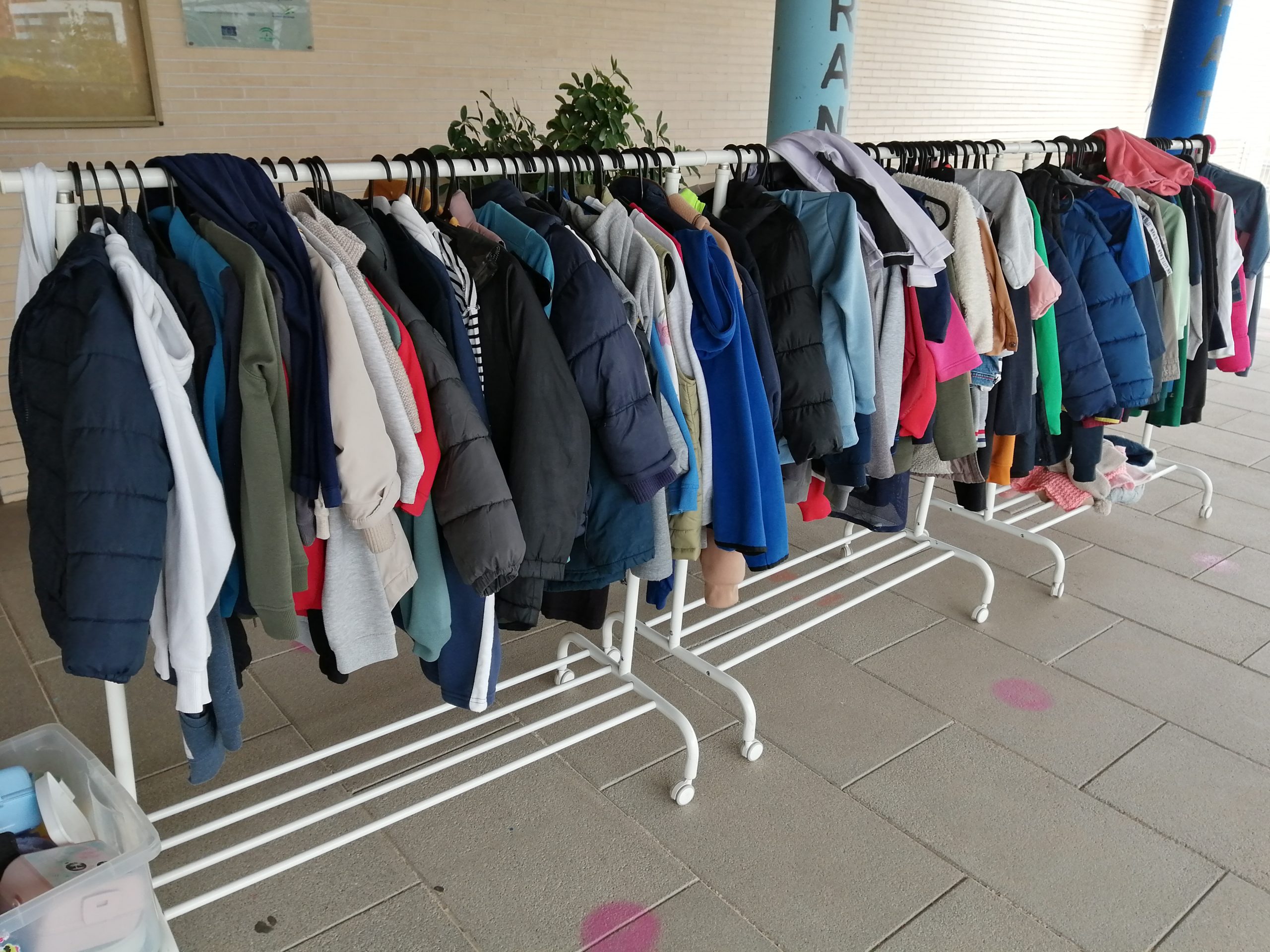 Donación de ropa no recogida en el primer trimestre