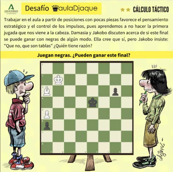NUEVO RETO AULA DE AJEDREZ