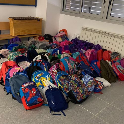 Mochilas solidarias