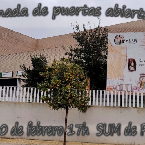 Jornada de puertas abiertas CEIP Malala